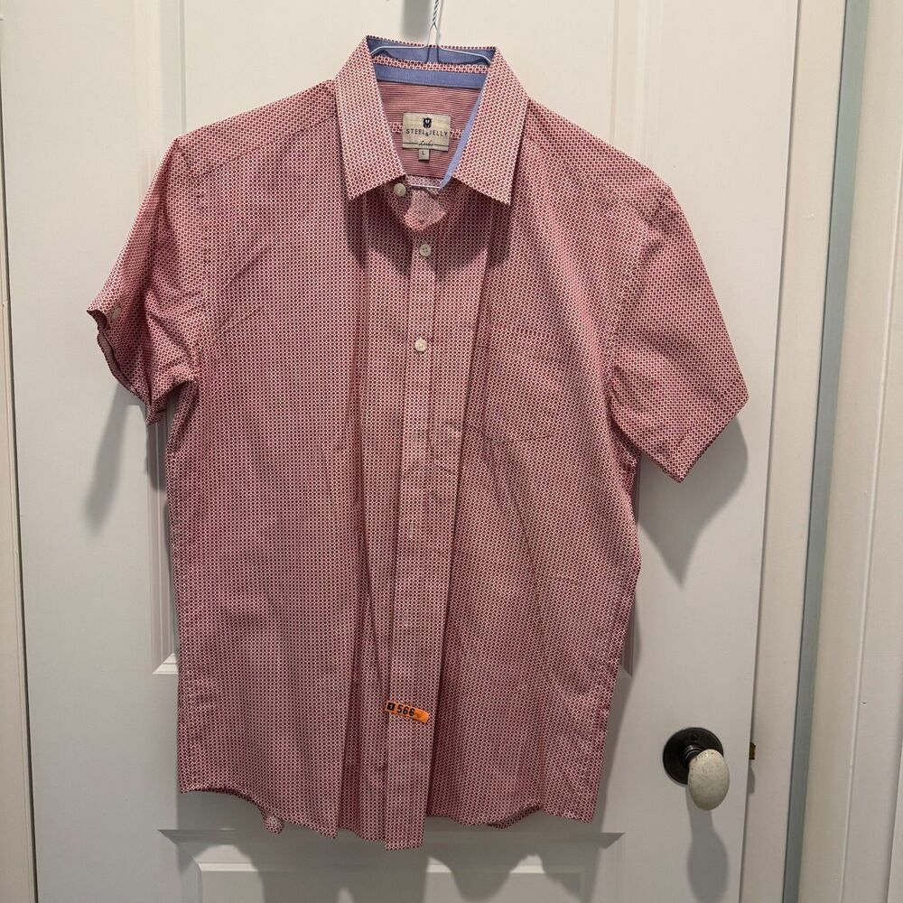 Mens Steel & Jelly London short sleeve shirt